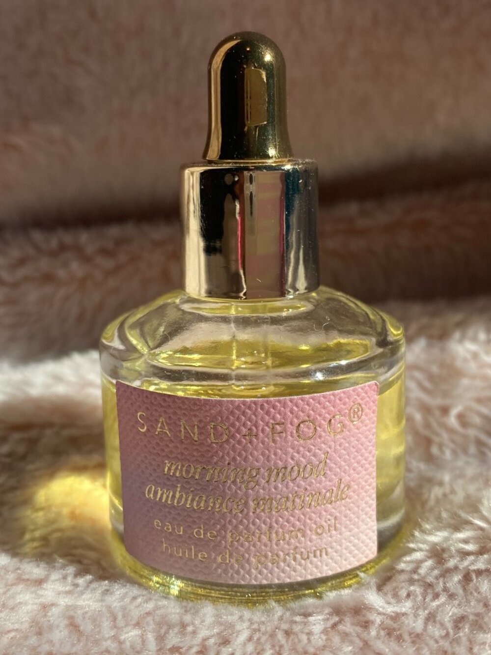 SAND + FOG "Morning Mood" Eau de Parfum Oil Dropper, 10 mL - AS IS
